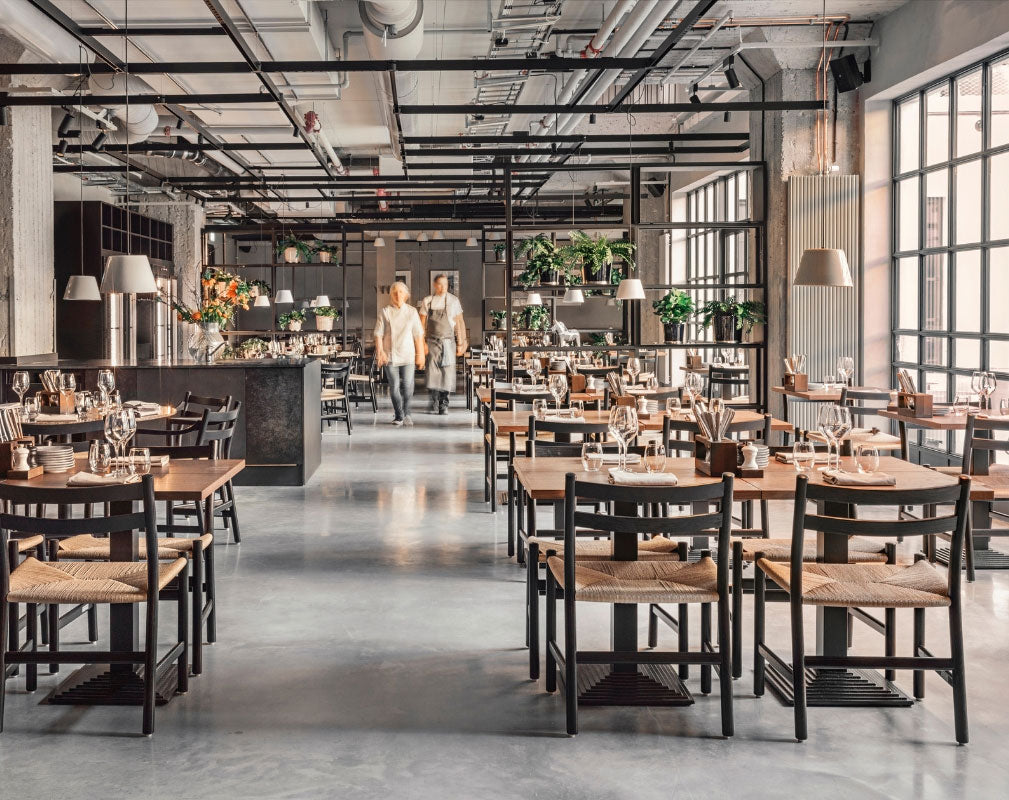 Blique by Nobis contemporary design hotel in Stockholm in a converted warehouse - Restaurant