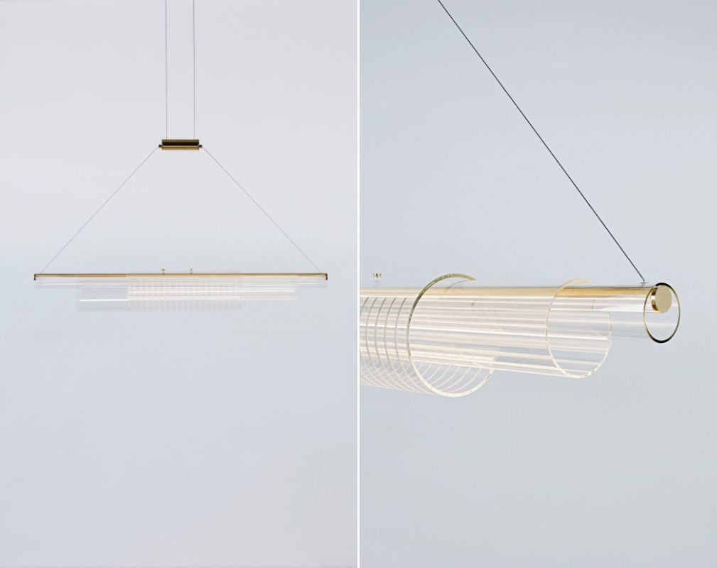 Coax Pendant light by Roll & Hill