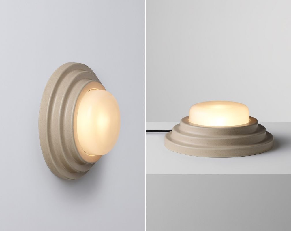 Honey table light and wall light by CocoFlip