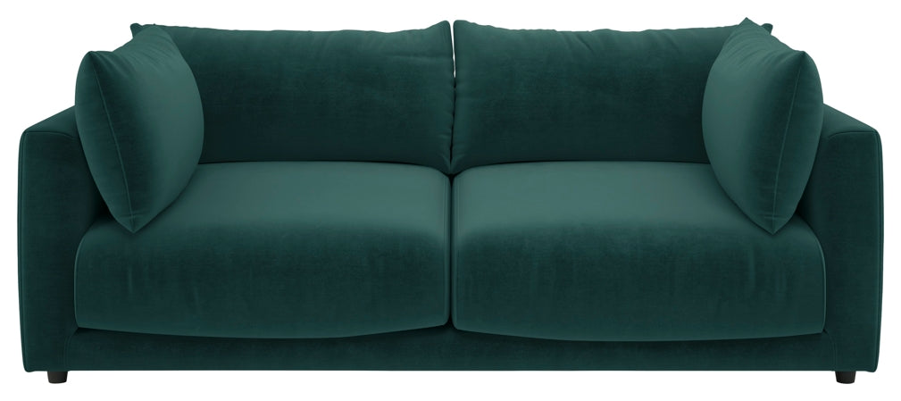 Habitat's Clemence 4 seater sofa in Emerald green from the AW18 collection