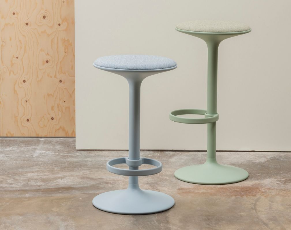 Hula Bar stool for Andreu World by Benjamin Hubert