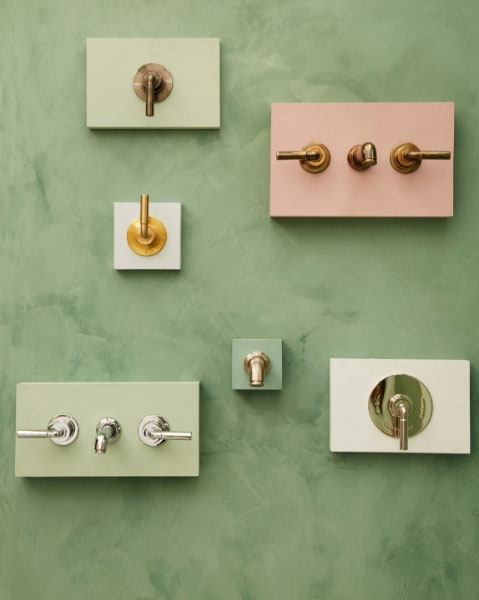 The Bestwood collection of Industrial style bathroom taps from Drummonds