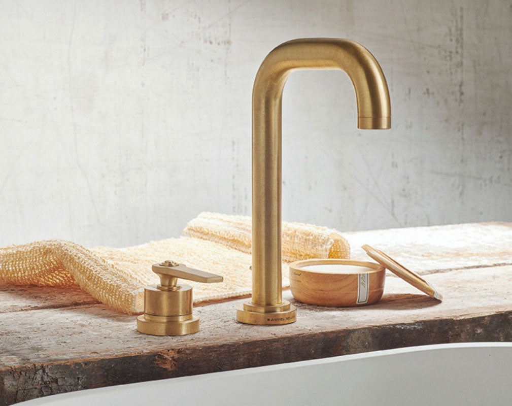 Industrial Style bathroom Taps - Landmark collection by Samuel Heath