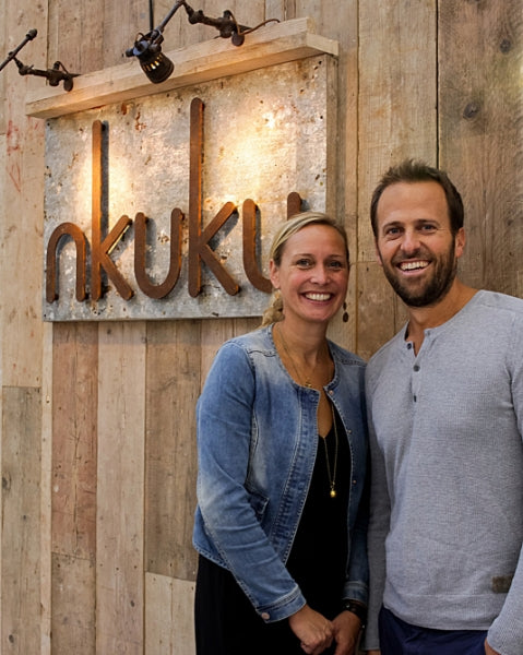 Nkuku founders Alistair & Alex Cooke