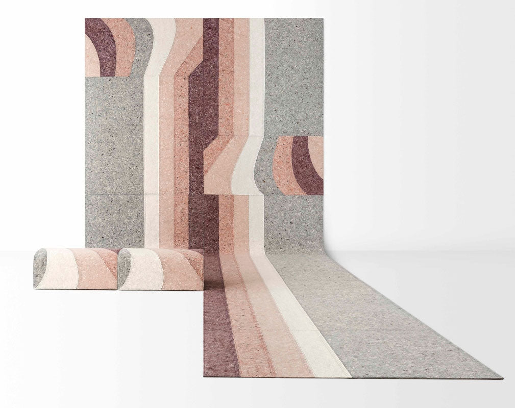 Nuances Rug Collection by Patricia Urquiola for Gan Rugs at Milan Design Week 2019