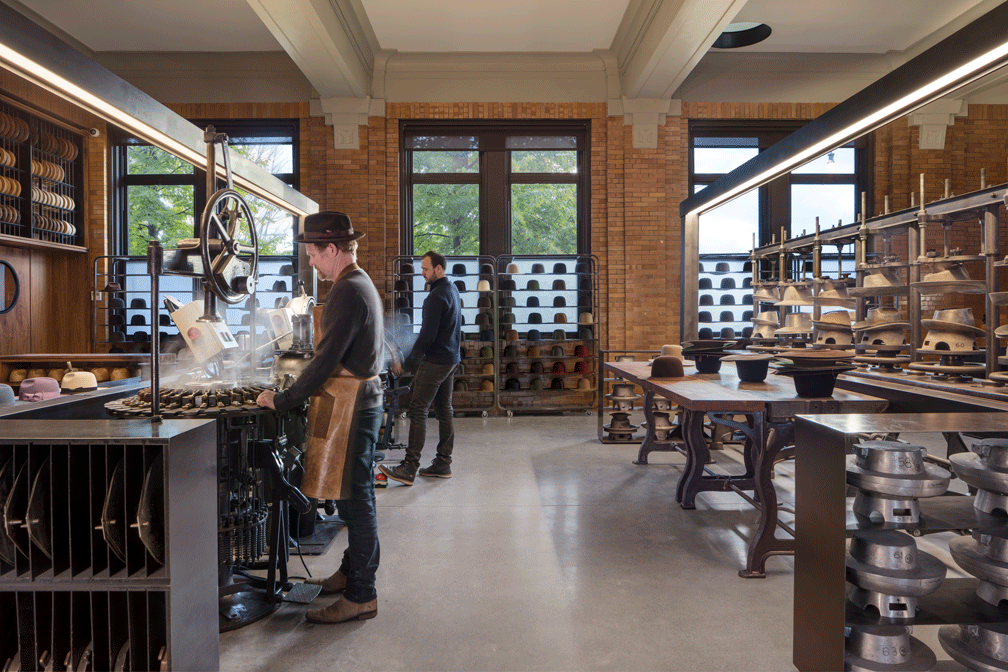 optimo hat factory workshop denver chicago america industrial resurgence architecture design