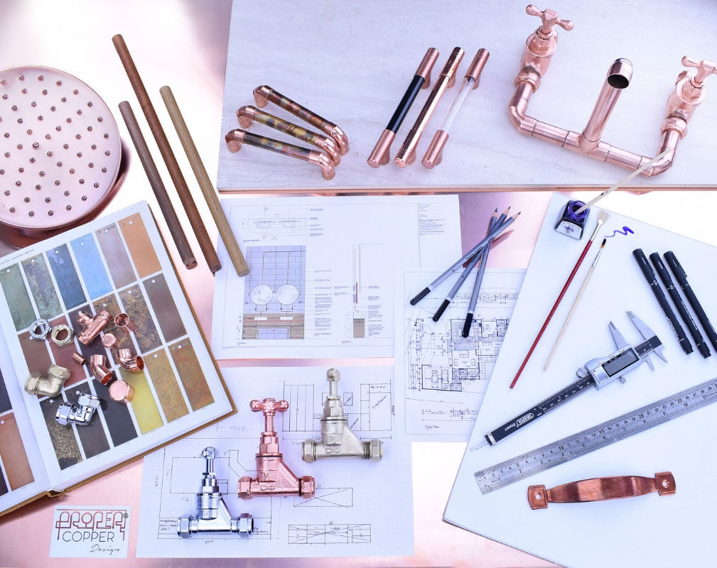 Proper Copper Design design process