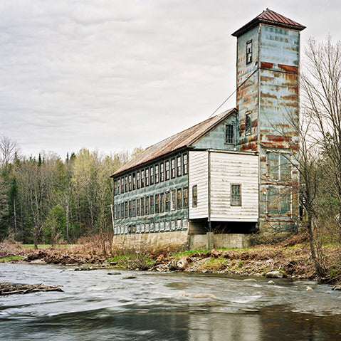 Abandoned textile mill in Massachusetts, America. Photography by Christopher Payne.