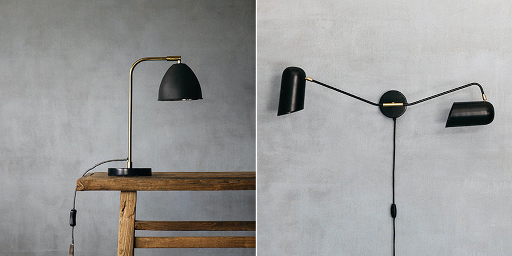 Luxe industrial lighting designs from Graham & Green.