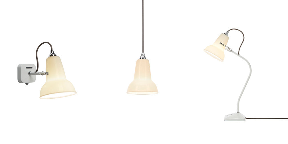 Original 1227 ceramic lighting collection from Anglepoise. 