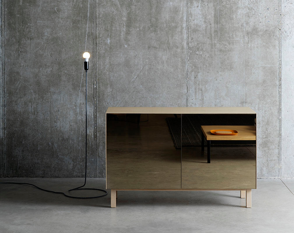 Cubo mirrored cabinet by Another Brand.