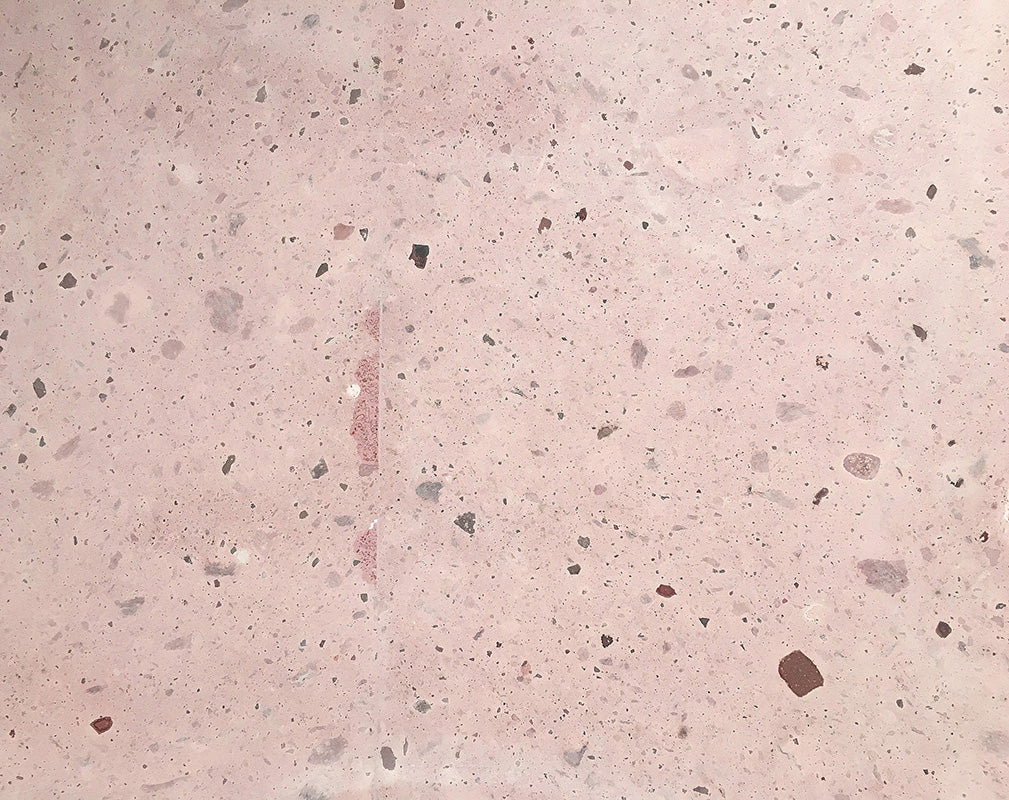 Lava Stone in cantera rosa by David Pompa detail