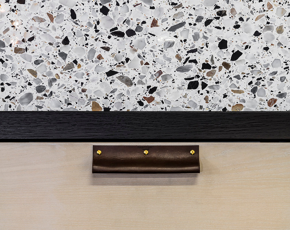 ERNO terrazzo kitchen by goldfinger factory x holland harvey architects.
