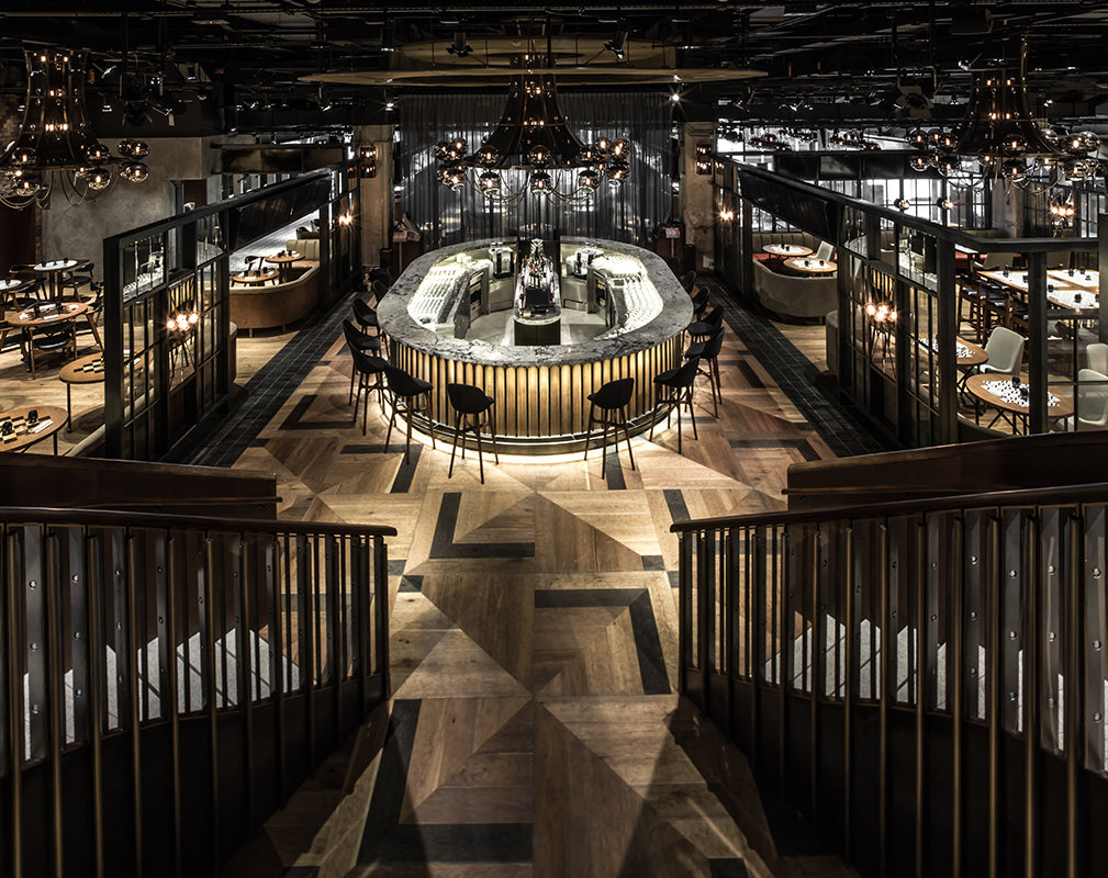 luxe industrial interior scheme of haymarket hong kong by joyce wang studio