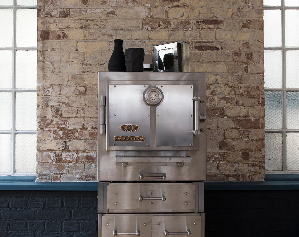the harrison s charcoal oven as featured in the warehouse home apartment 