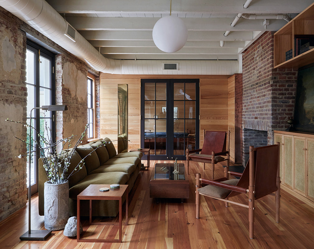 traditional style furnishings feature in this contemporary living room scheme by workstead interior design studio