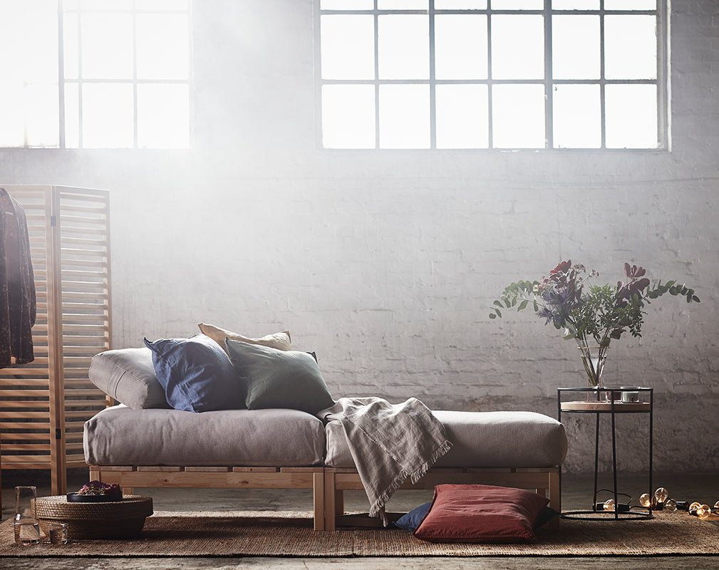 The latest furniture collection from IKEA features raw timber, rattan and wicker