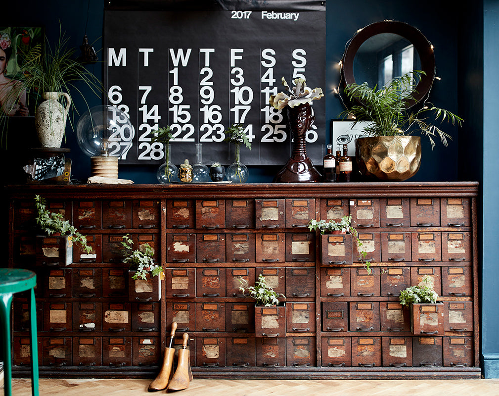 vintage apothecary cabinet as featured in extraordinary interiors by rockett st george