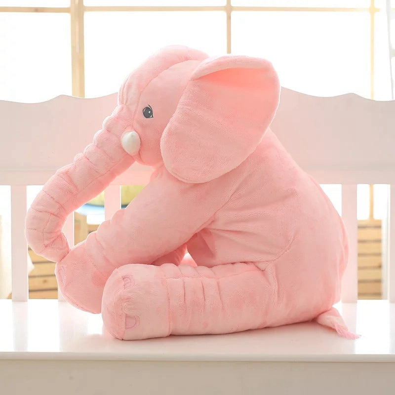 large stuffed elephant pillow