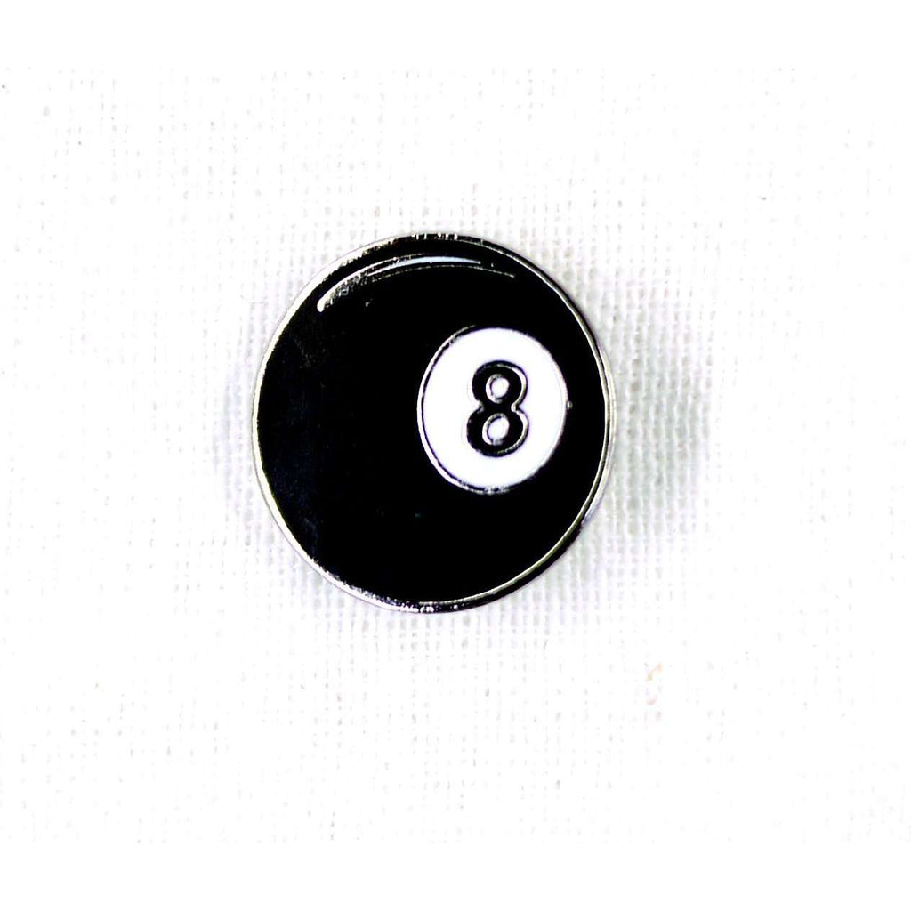 ENAMEL PIN 8BALL, ACCESSORIES, Styles For Home Garden & Living, Styles For Home Garden & Living