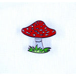 ENAMEL PIN MUSHROOM, ACCESSORIES, Styles For Home Garden & Living, Styles For Home Garden & Living