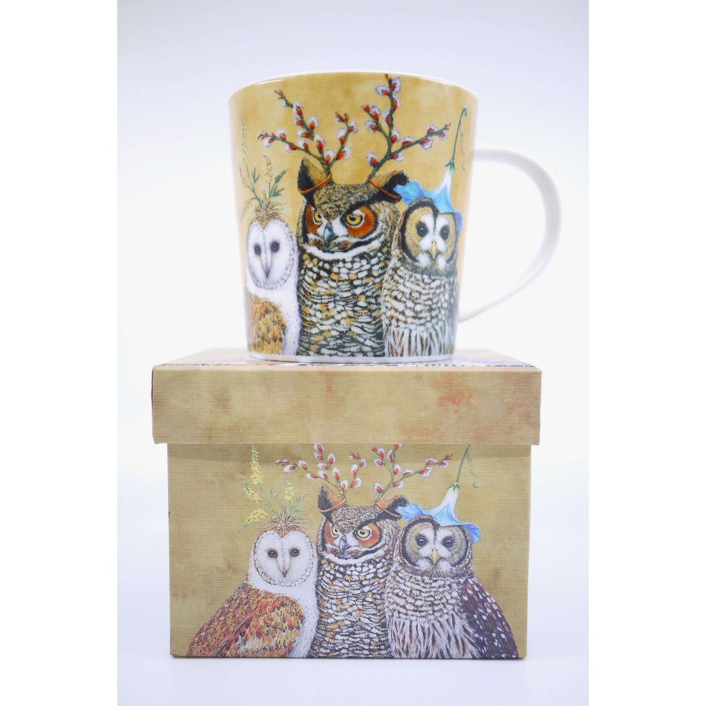 PPD MUG IN GIFT BOX OWL FAMILY, KITCHEN, Styles For Home Garden & Living, Styles For Home Garden & Living