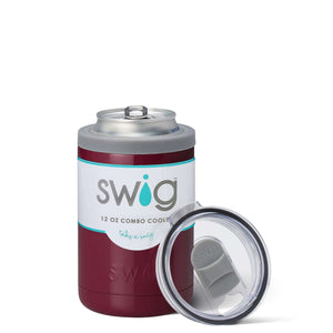 SWIG 12OZ COMBO COOLER MAROON, KITCHEN, Styles For Home Garden & Living, Styles For Home Garden & Living