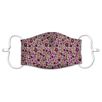 ADULT NON-MEDICAL MASK PINK FLOWERS