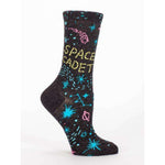 BLUE Q SPACE CADET LADIES CREW SOCKS, ACCESSORIES, Styles For Home Garden & Living, Styles For Home Garden & Living