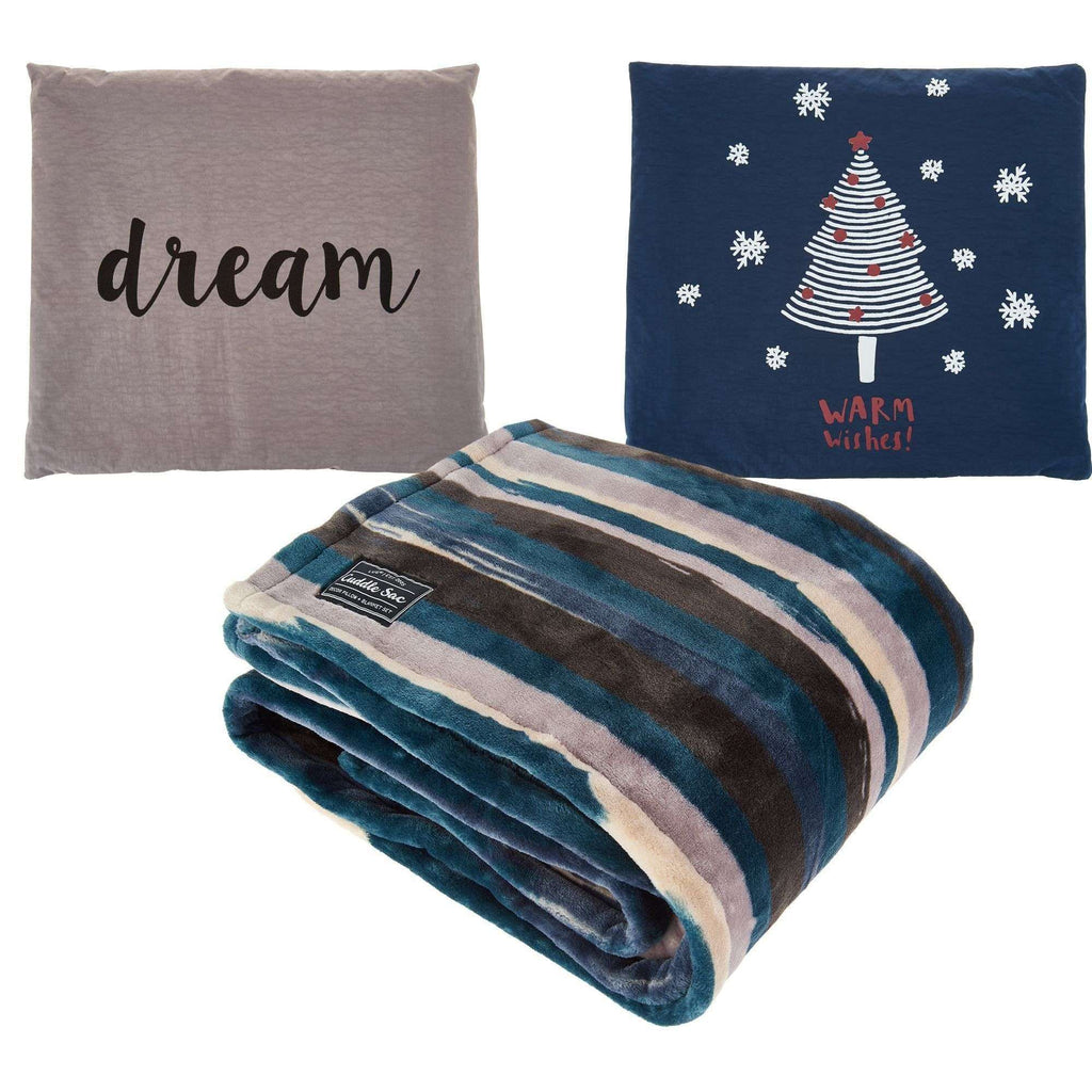 LUG CUDDLE SAC PEARL DREAM THROW + PILLOW SET, ACCESSORIES, Styles For Home Garden & Living, Styles For Home Garden & Living