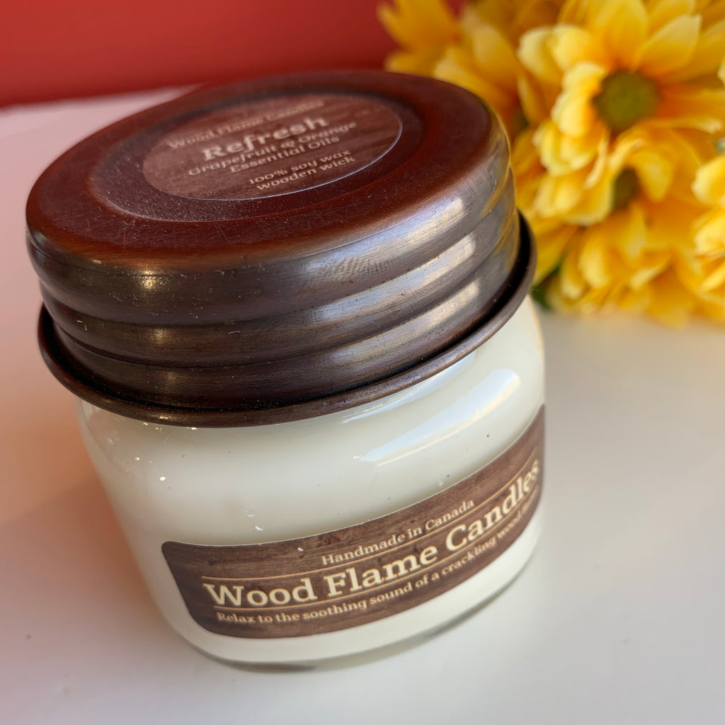 WOOD FLAME CANDLES REFRESH 6OZ