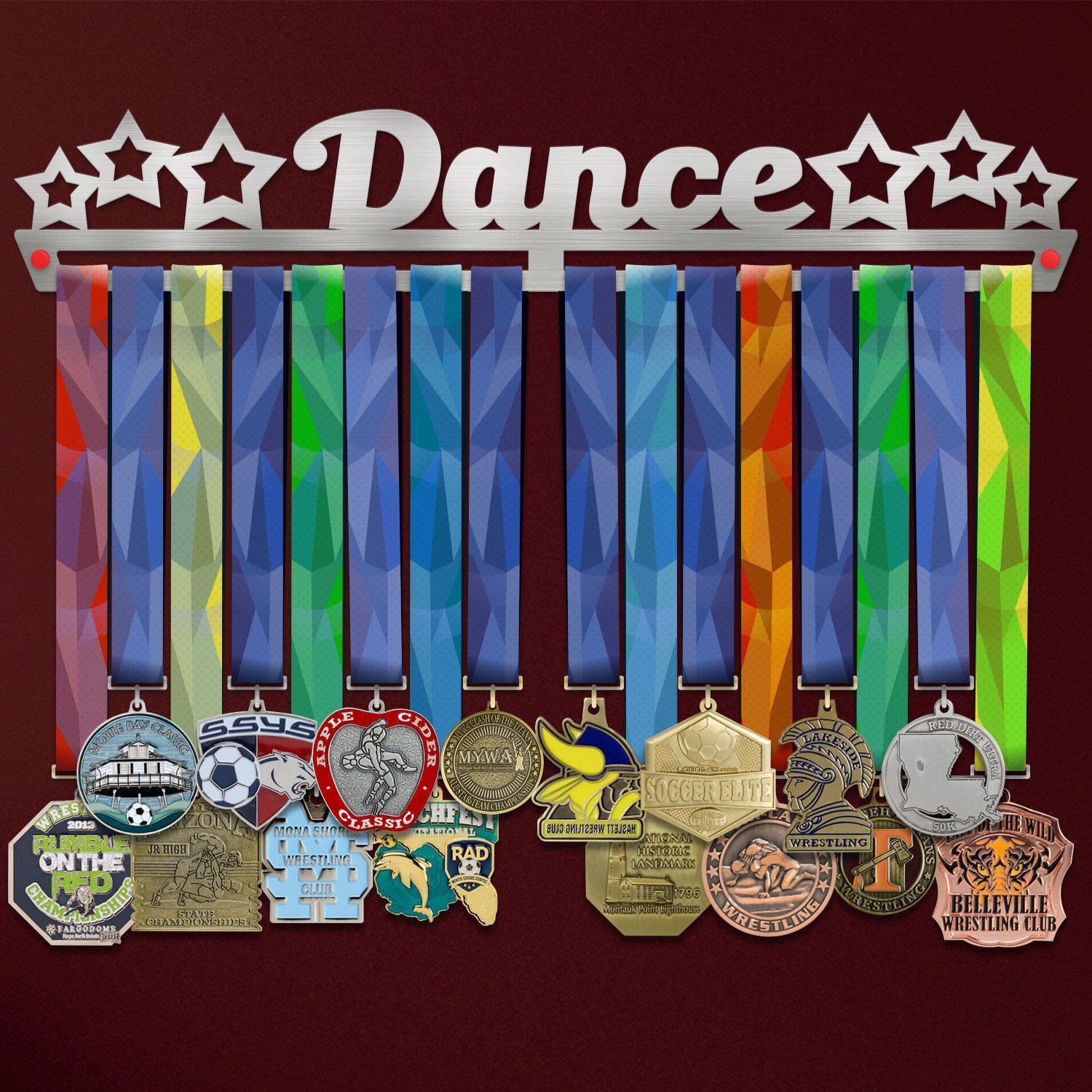 Hanger Dance Medal Holders Includes all Fixings Many Colour Choices 
