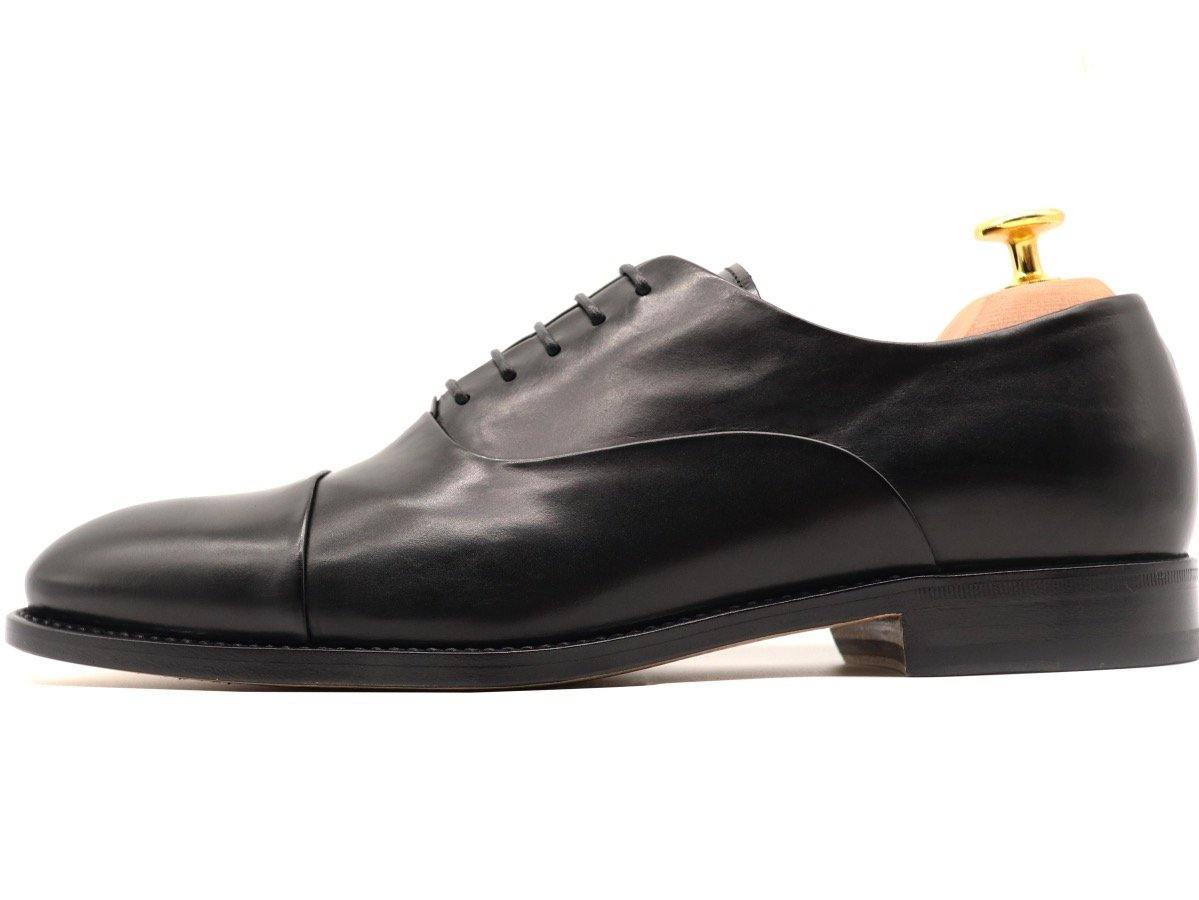 Chase Cap Toe Oxford Shoes - Black | 51 