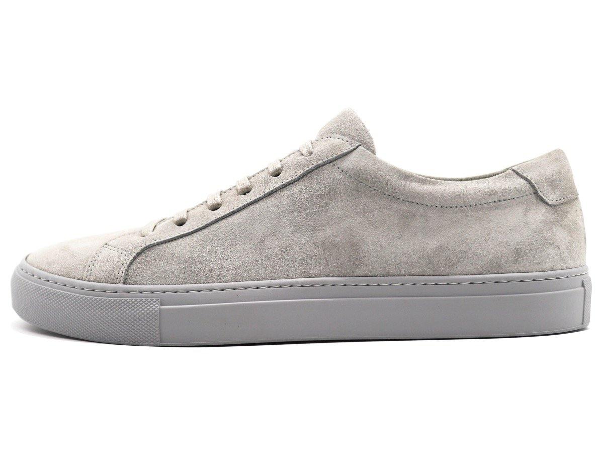 Suede Low Top Sneakers - Shale Grey 