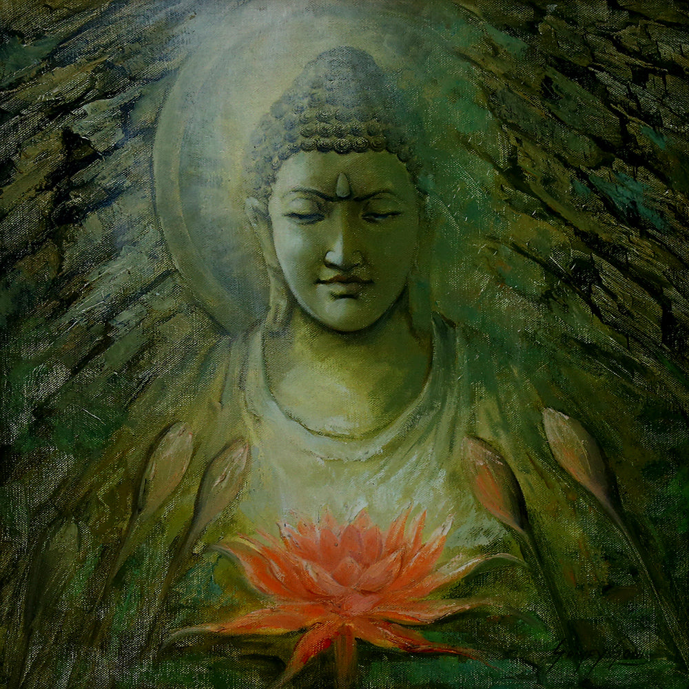 Gautam Buddha (Original Artwork) – Impart Gallery