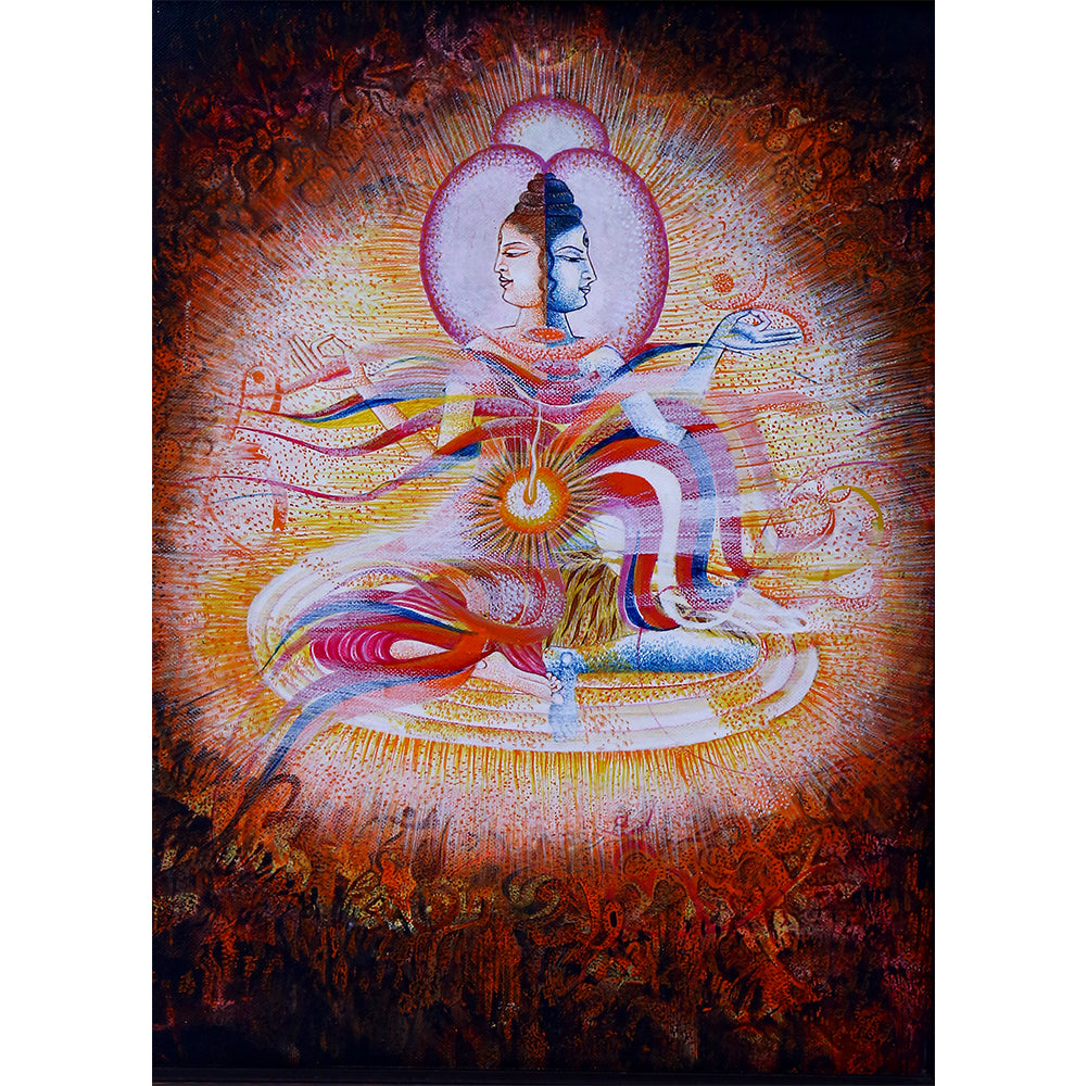 Shiv shakti (Original Artwork) – Impart Gallery