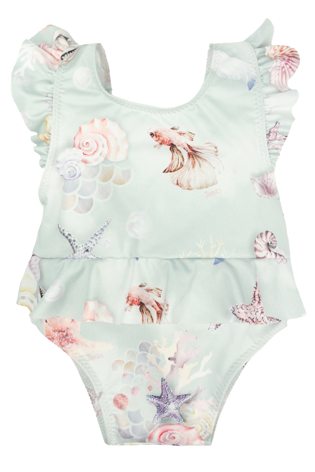 Jamiks "Arista" Mint Seashell Swimsuit | iphoneandroidapplications