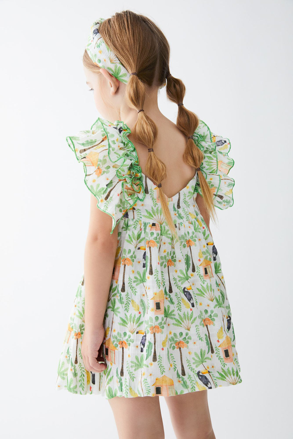 Tartaleta "Eden" Green Jungle Print Dress | iphoneandroidapplications