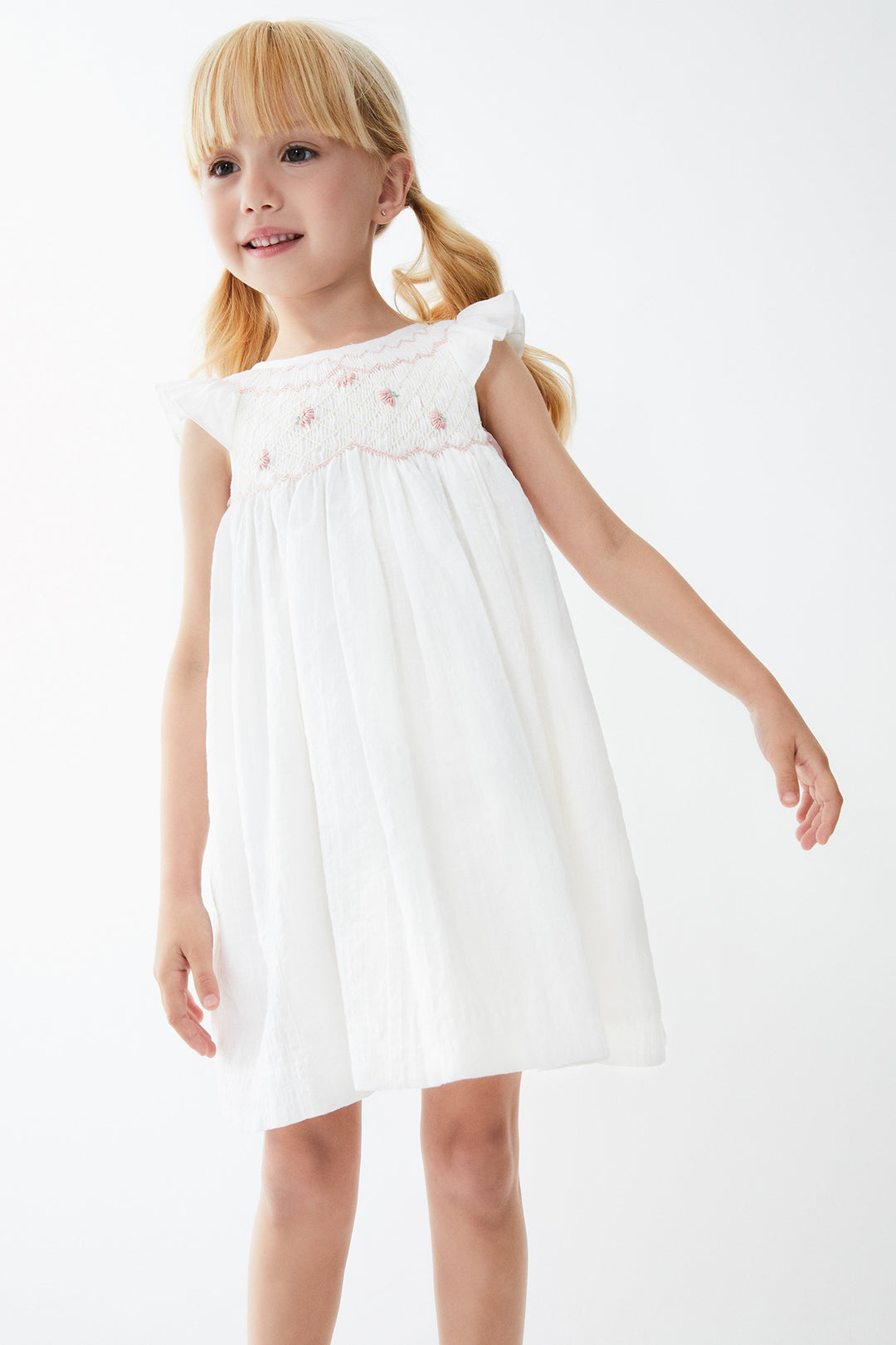 Tartaleta "Naida" Ivory Smocked Dress | iphoneandroidapplications