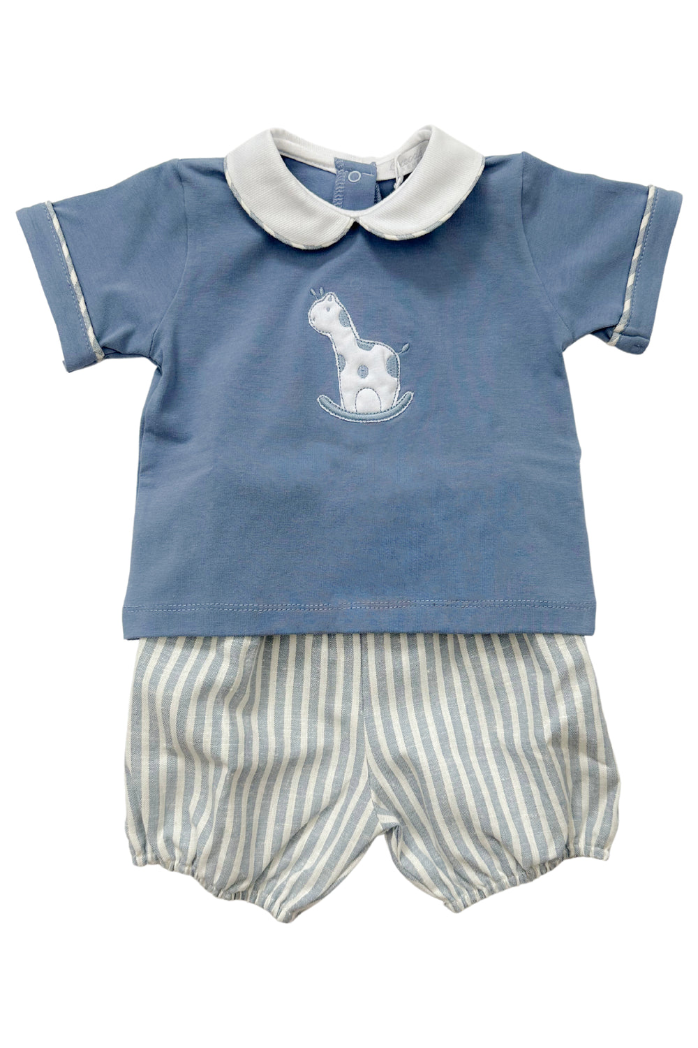 Coccodè "Norbert" Striped Giraffe Top & Jam Pants | iphoneandroidapplications