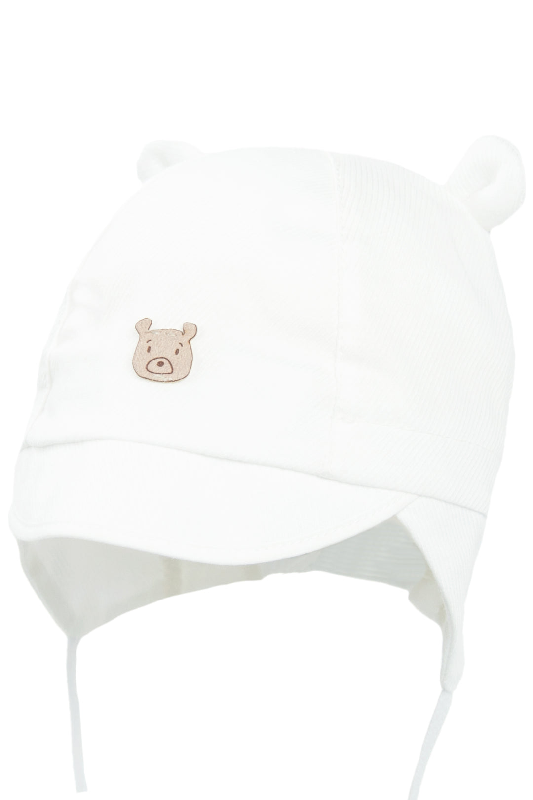 Jamiks "Freddy" White Organic Cotton Teddy Hat | iphoneandroidapplications