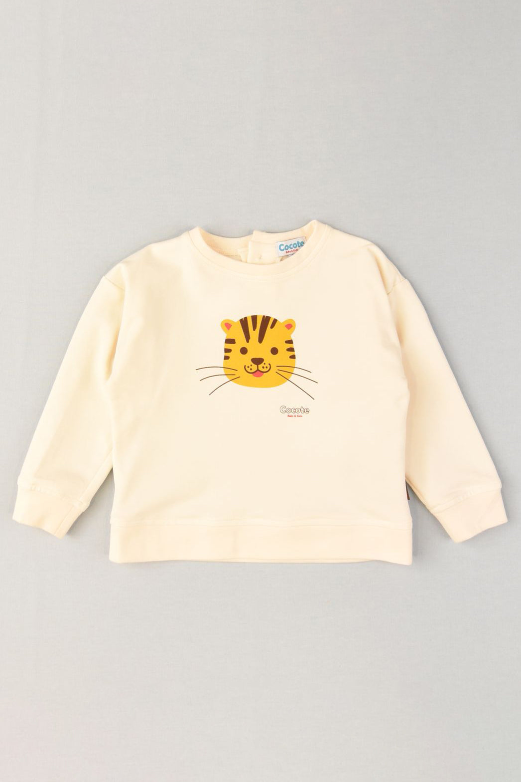 Cocote "Bruno" Cream Tiger Sweatshirt | iphoneandroidapplications