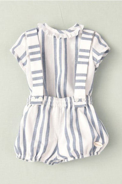 Cocote "Thomas" Blue Stripe Shirt & Jam Pants | iphoneandroidapplications