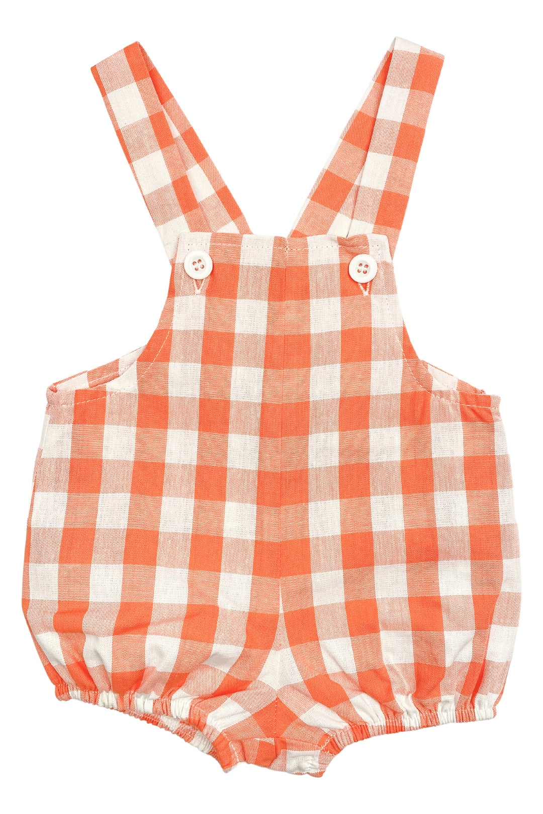 Cocote "Max" Gingham Dungaree Romper | iphoneandroidapplications
