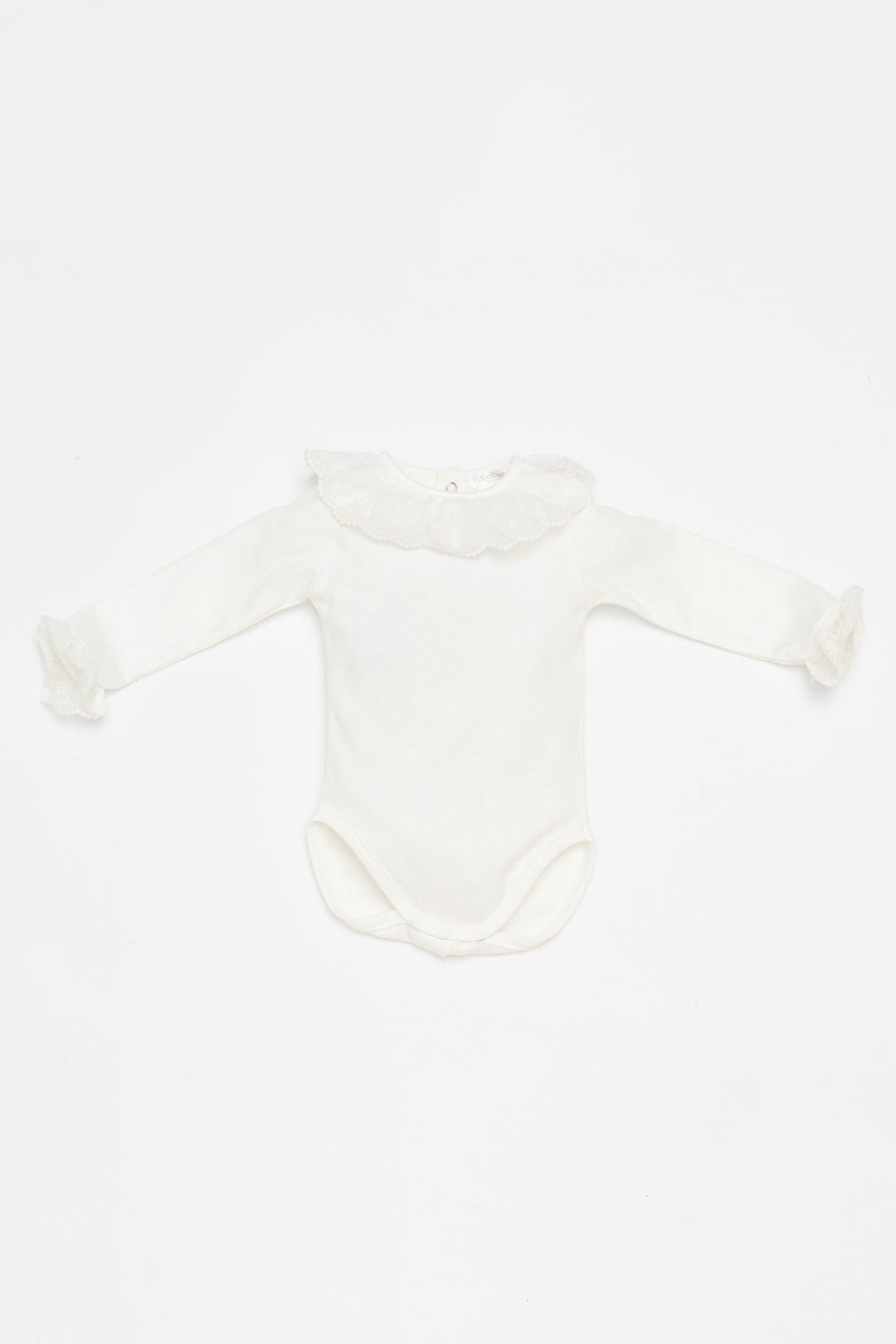 Deolinda Cream Lace Trim Bodysuit | iphoneandroidapplications