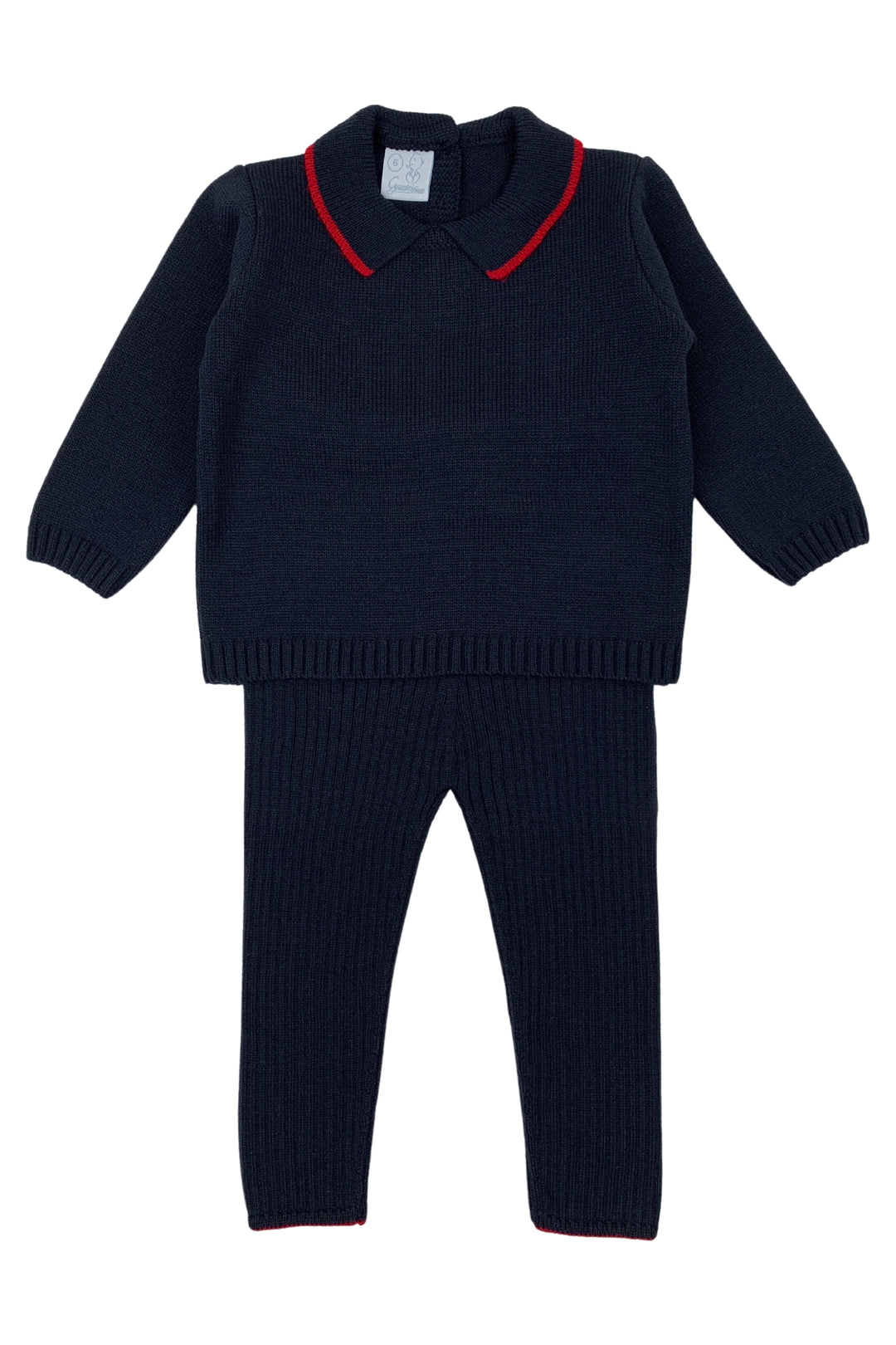 Granlei "Bodhi" Navy Knit Top & Leggings | iphoneandroidapplications