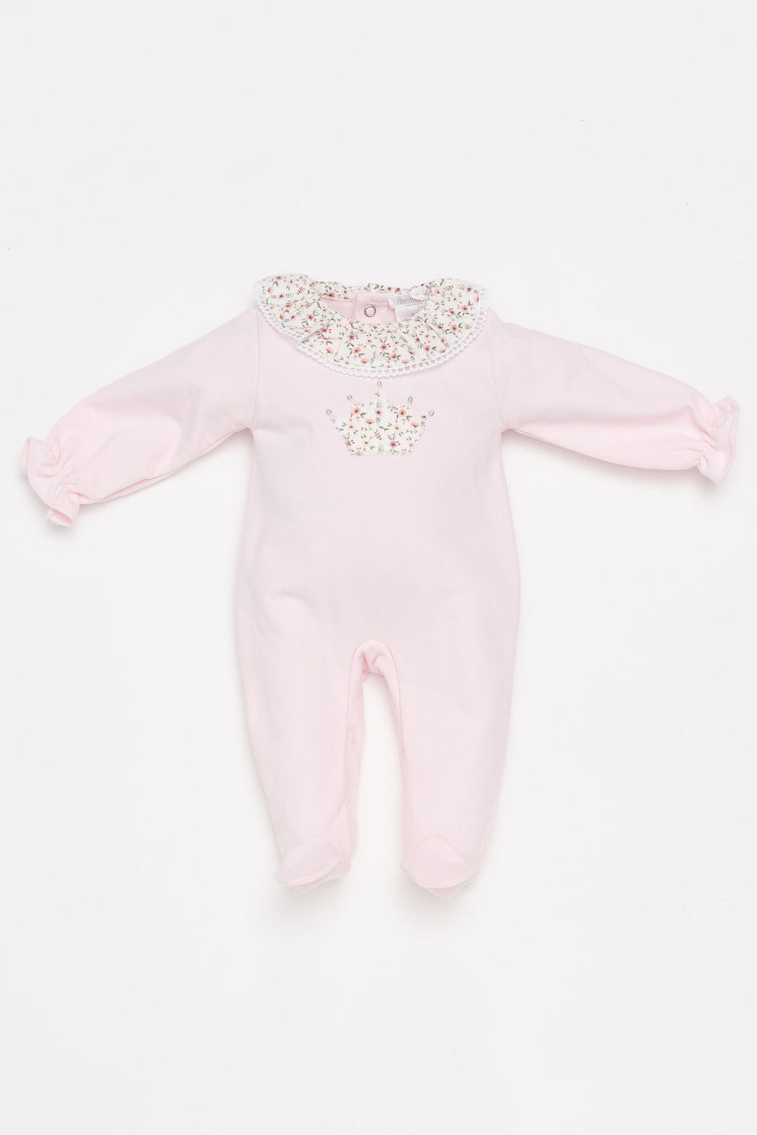Deolinda "Leia" Pink Floral Sleepsuit | iphoneandroidapplications
