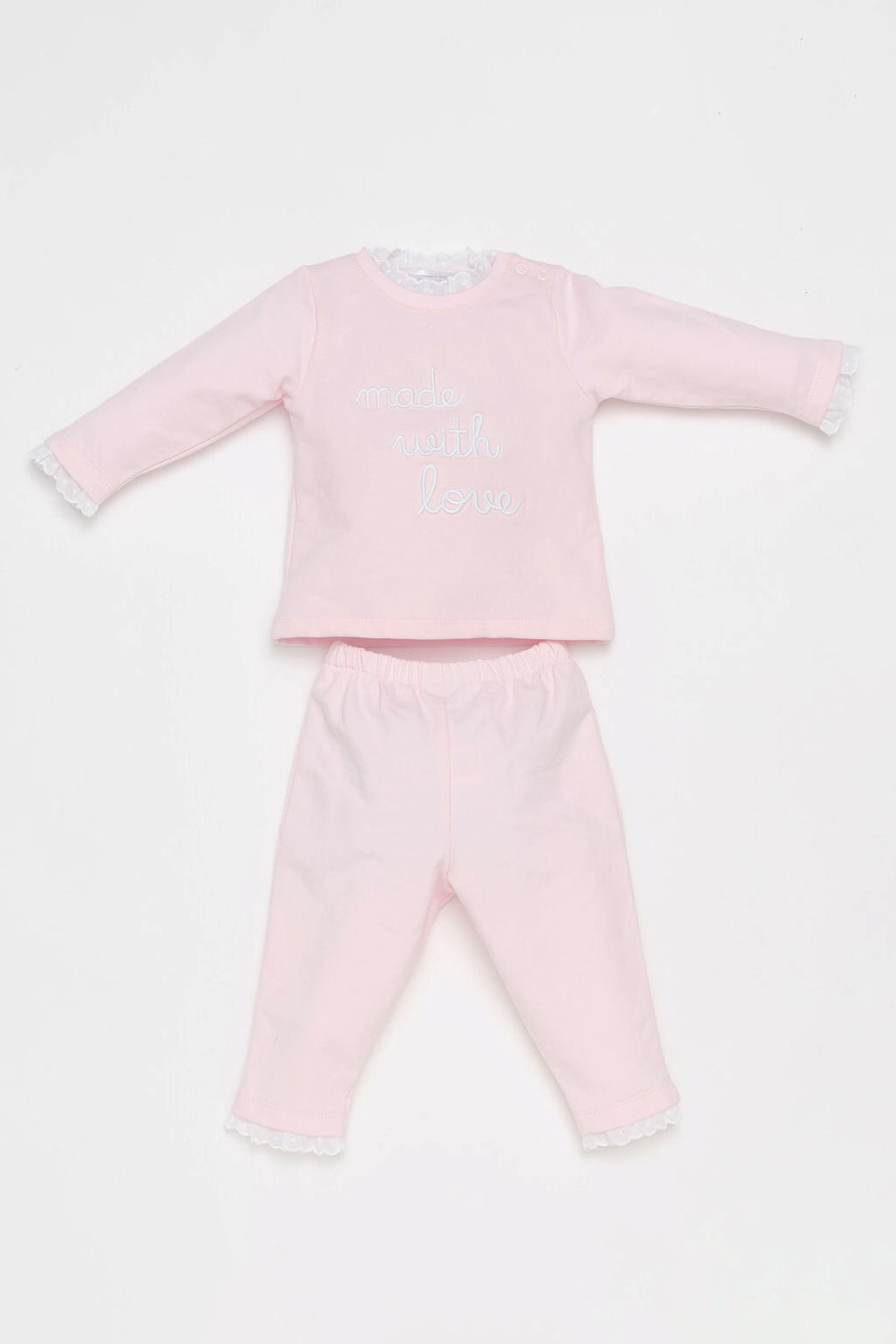 Deolinda "Honey" Pink Made with Love Tracksuit | iphoneandroidapplications