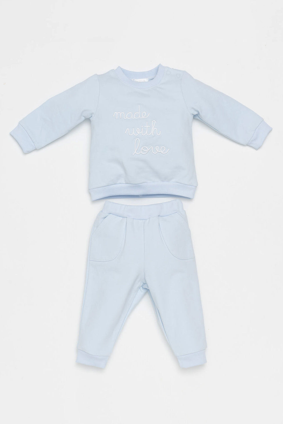 Deolinda "Barnaby" Blue Made with Love Tracksuit | iphoneandroidapplications