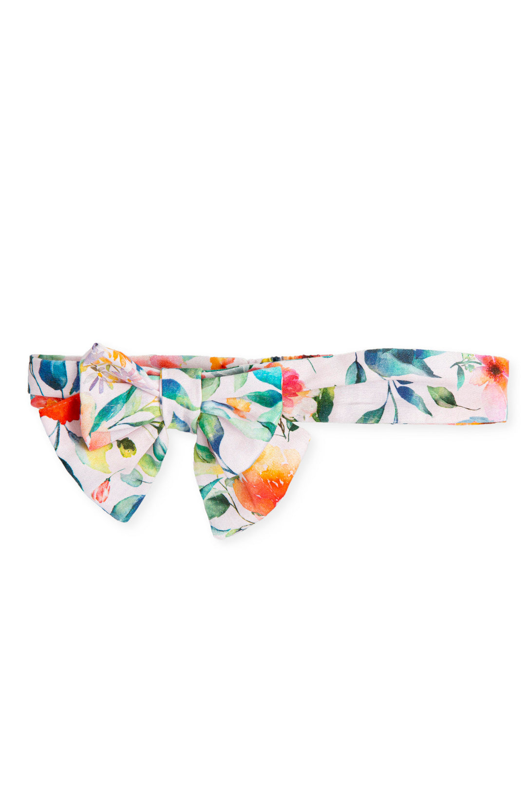 Tutto Piccolo Watercolour Floral Bow Headband | iphoneandroidapplications